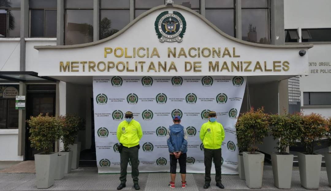 Crédito: Policía Manizales.