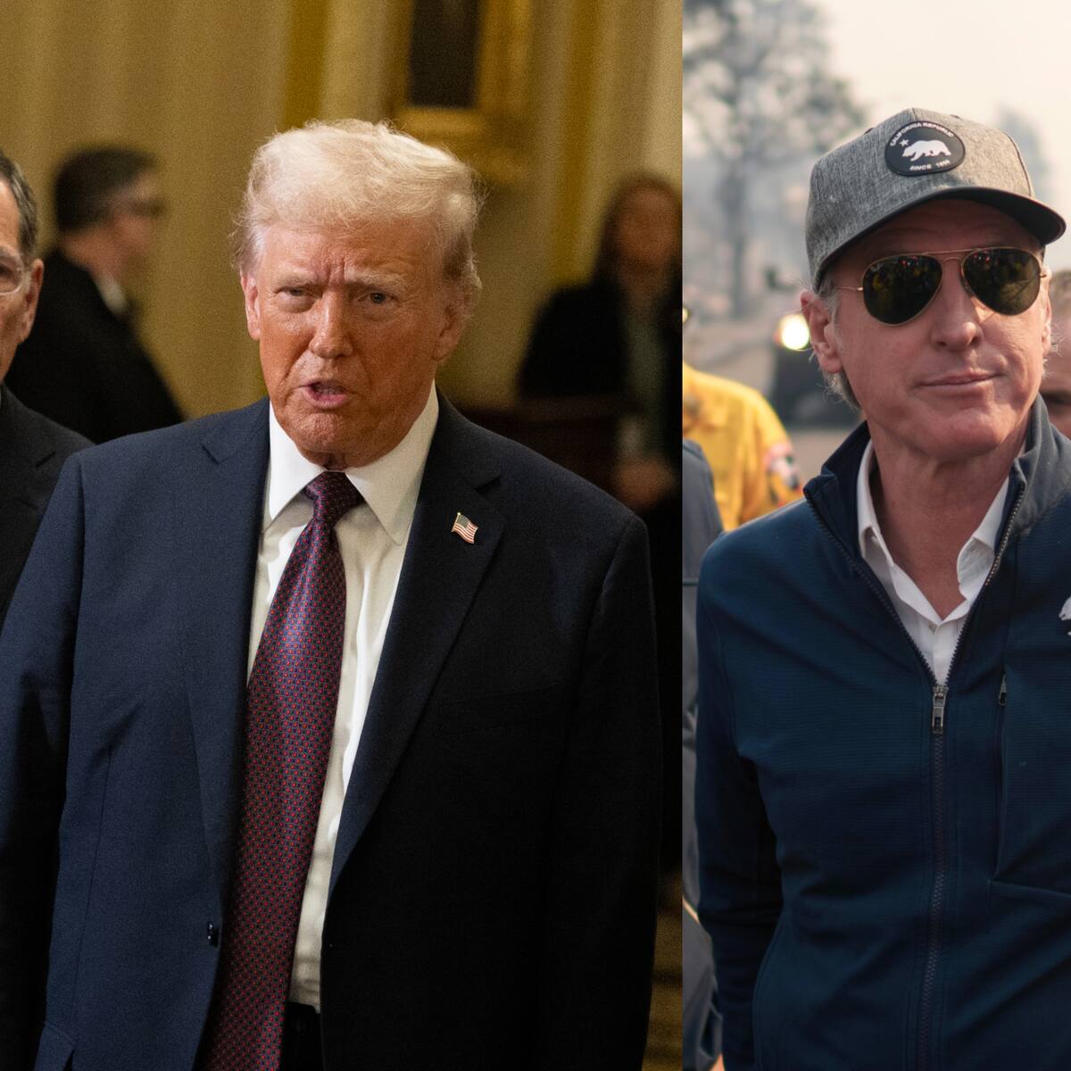 Trump asegura que el gobernador de California debería ser arrestado por disturbios en Los Ángeles