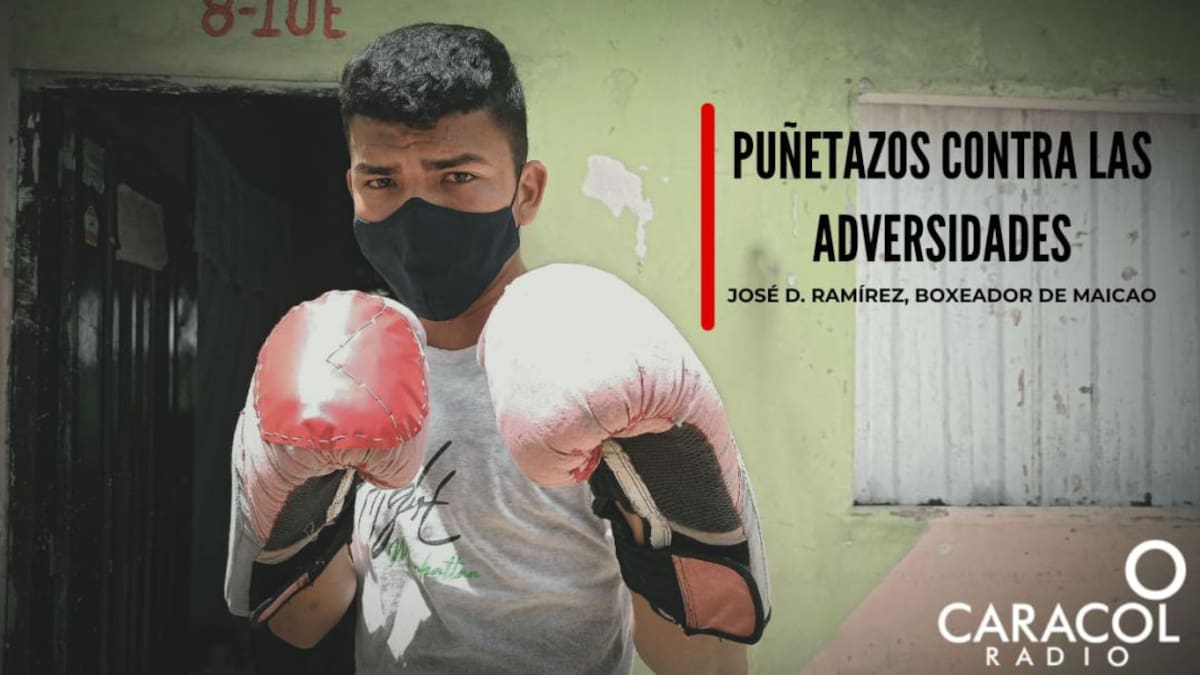 El boxeador que se gana la vida en calles de Maicao y sueña con un mundial