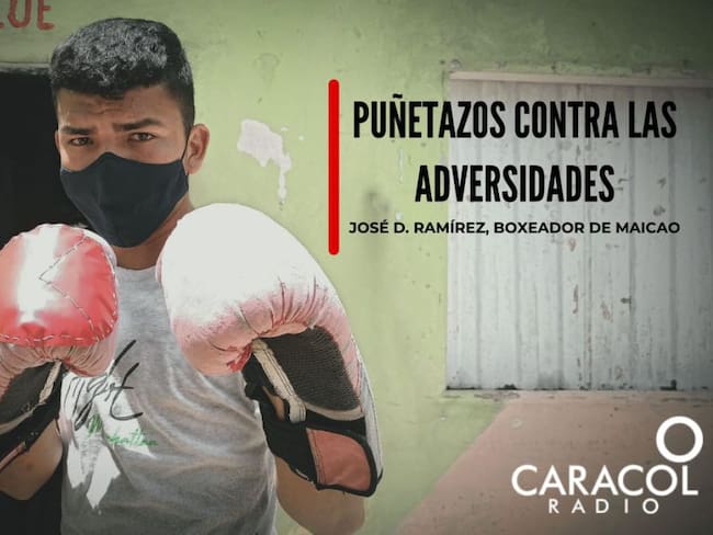 El boxeador que se gana la vida en calles de Maicao y sueña con un mundial