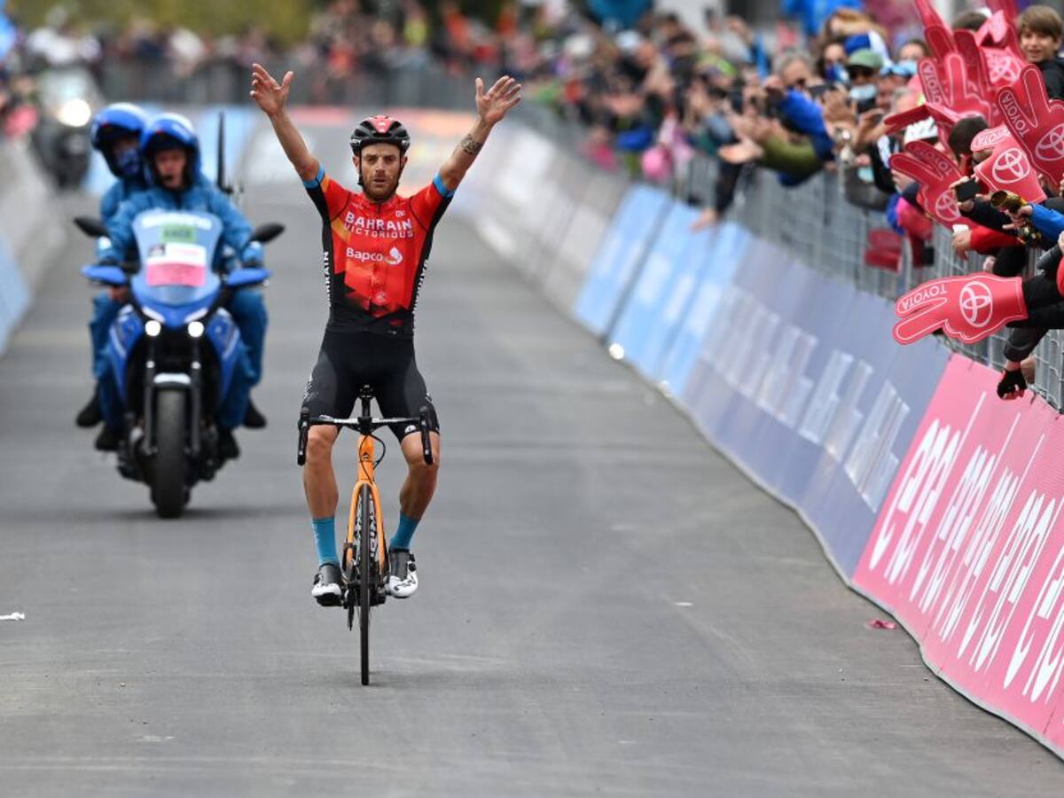 Damiano Caruso: "Ha sido un día mágico"