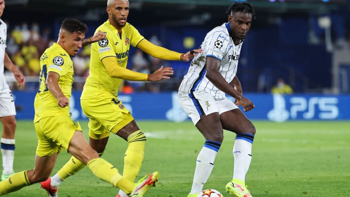 Atalanta de Zapata empata en visita al Villarreal en debut de Champions