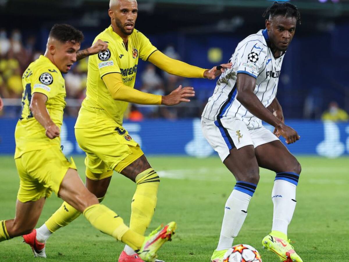 Atalanta de Zapata empata en visita al Villarreal en debut de Champions