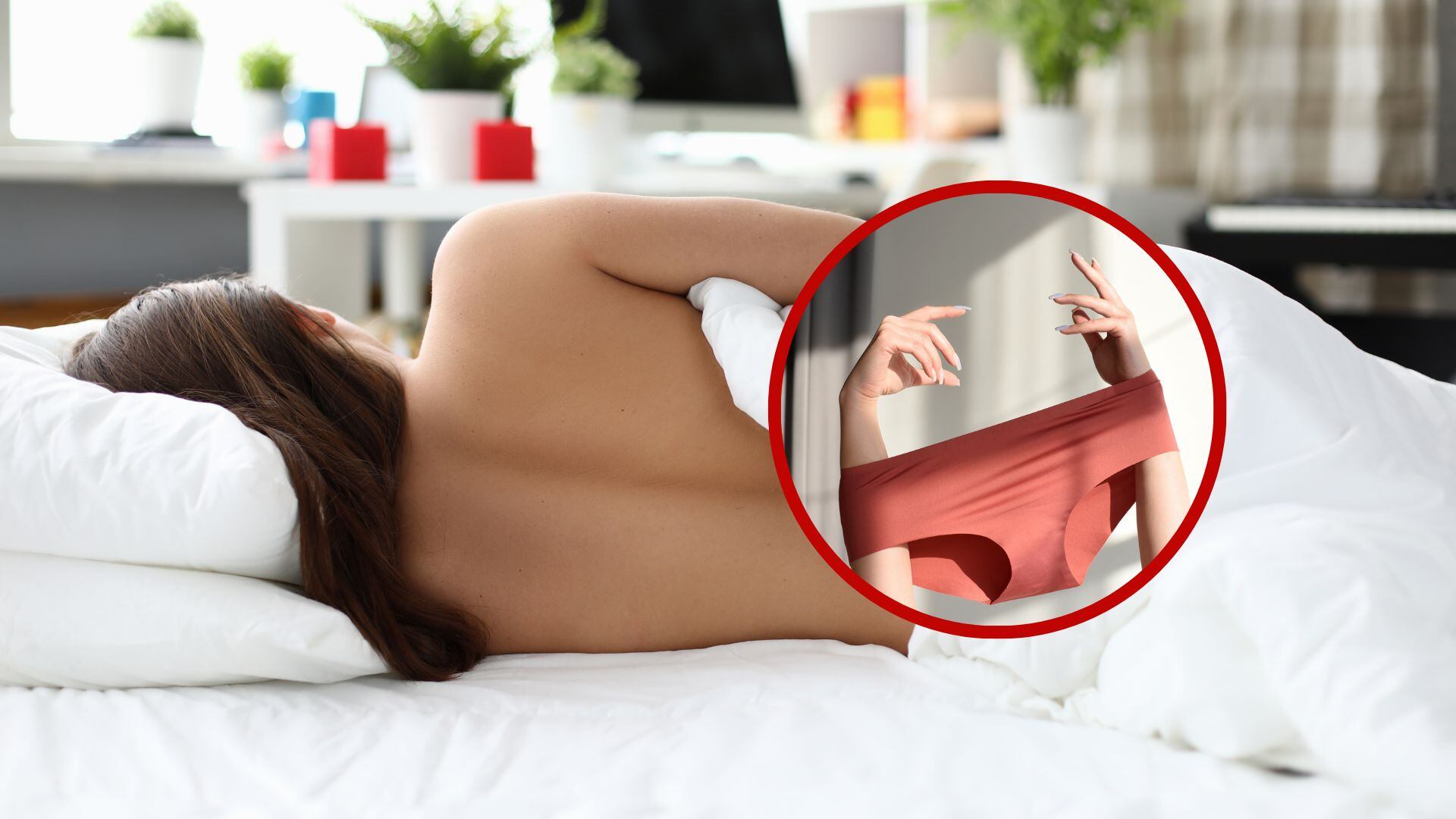 Dormir sin ropa interior. Foto: Getty Images.