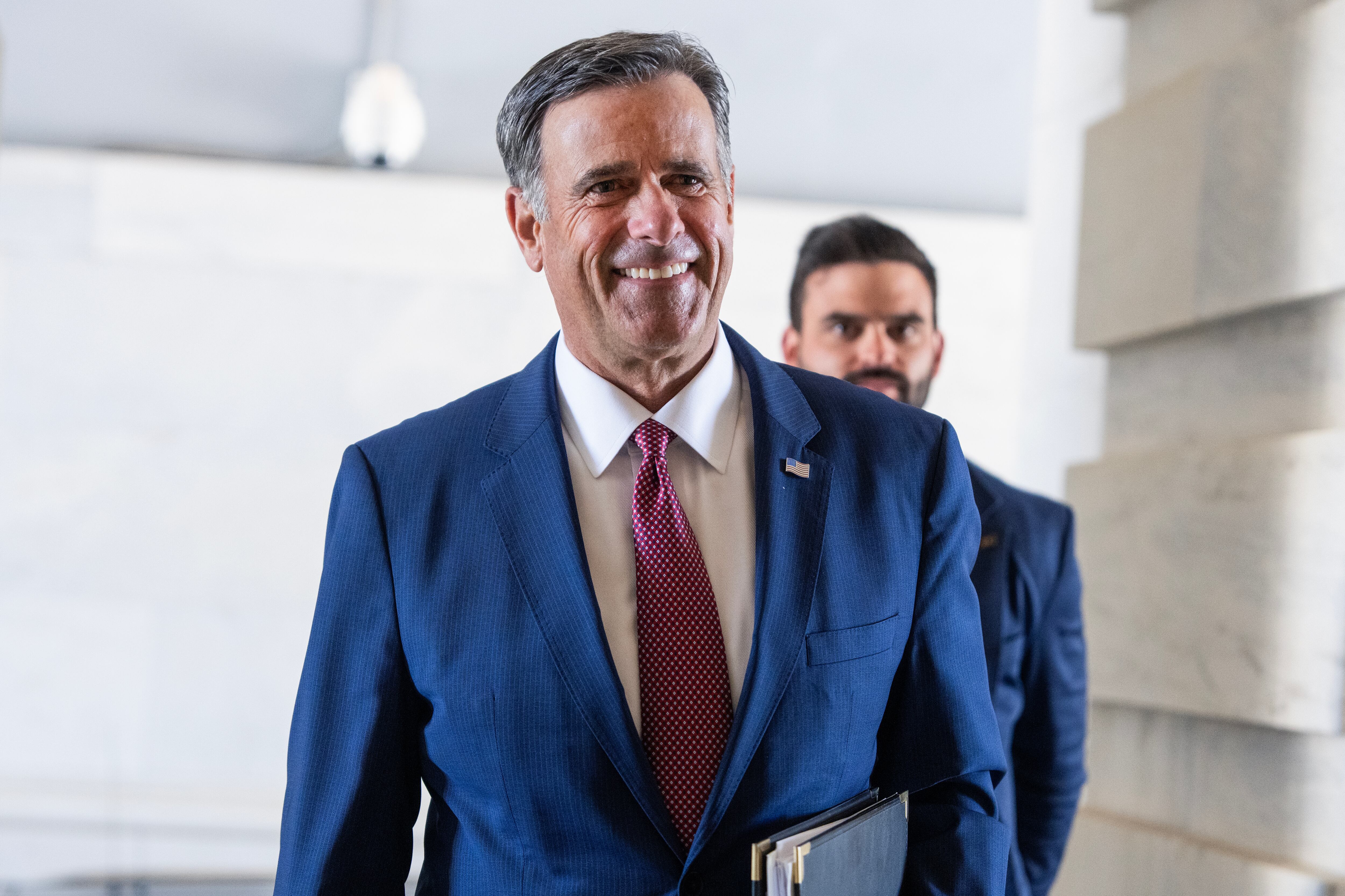 UNITED STATES - JUNE 2: CIA Director John Ratcliffe arrives to the U.S. Imagen tomada de Getty Imagenes (Crédito: Tom Williams / Colaborador)