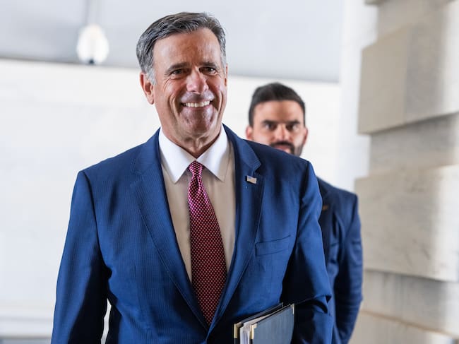 UNITED STATES - JUNE 2: CIA Director John Ratcliffe arrives to the U.S. Imagen tomada de Getty Imagenes (Crédito: Tom Williams / Colaborador)
