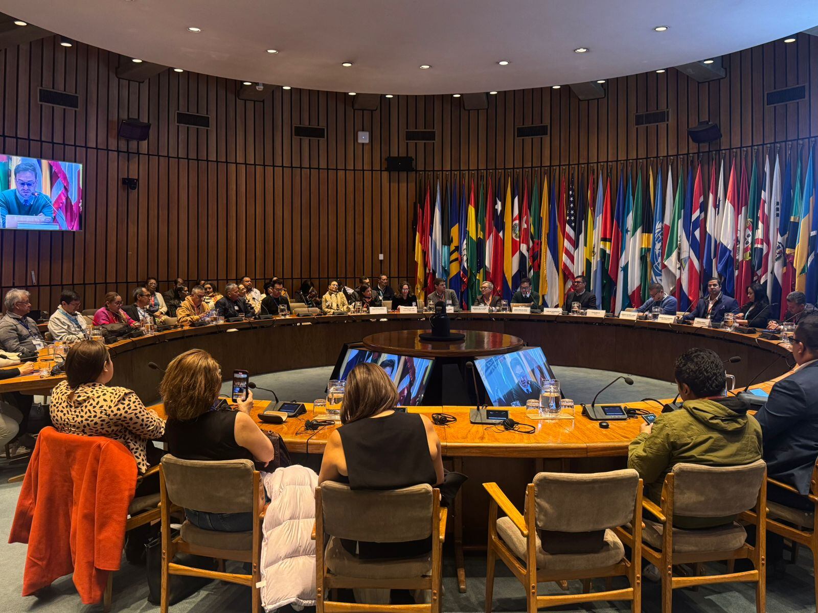 Representantes de las naciones afiliadas a la CEPAL debaten sobre el futuro de la innovación en educación para América Latina. | Foto: Prisa Media - CEPAL - Santiago de Chile