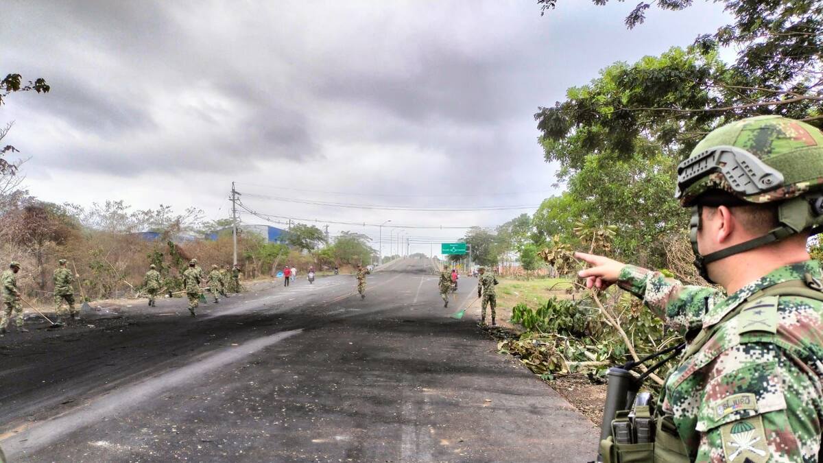 El ELN activó una carga explosiva en la vía Medellín Costa Caribe