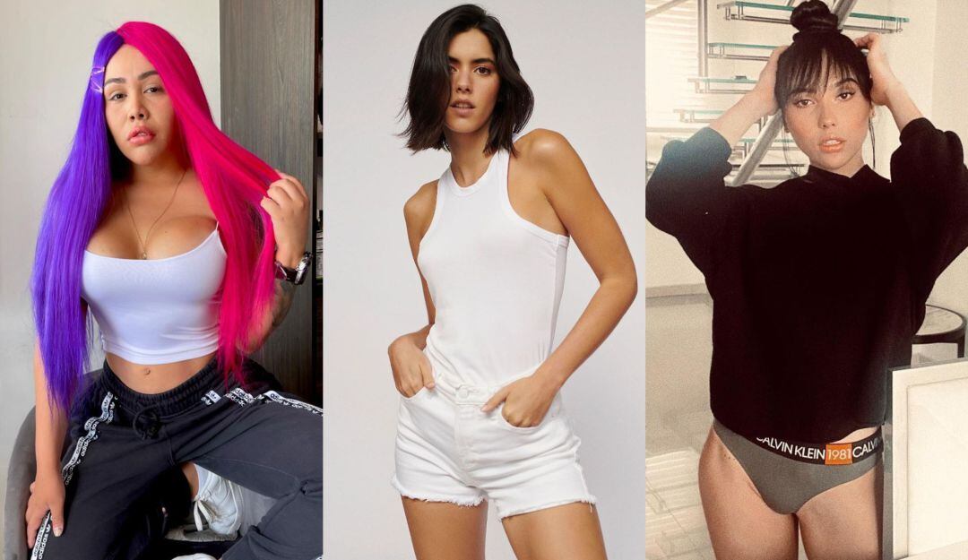 Yina Calderón, Paulina Vega y Aida Merlano