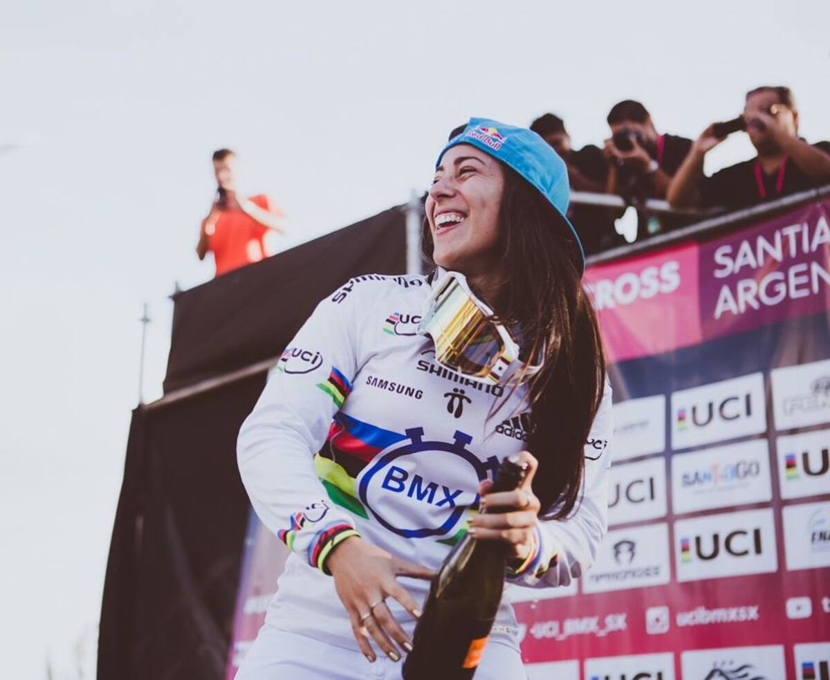 Mariana Pajón es ciclista colombiana de BMX.