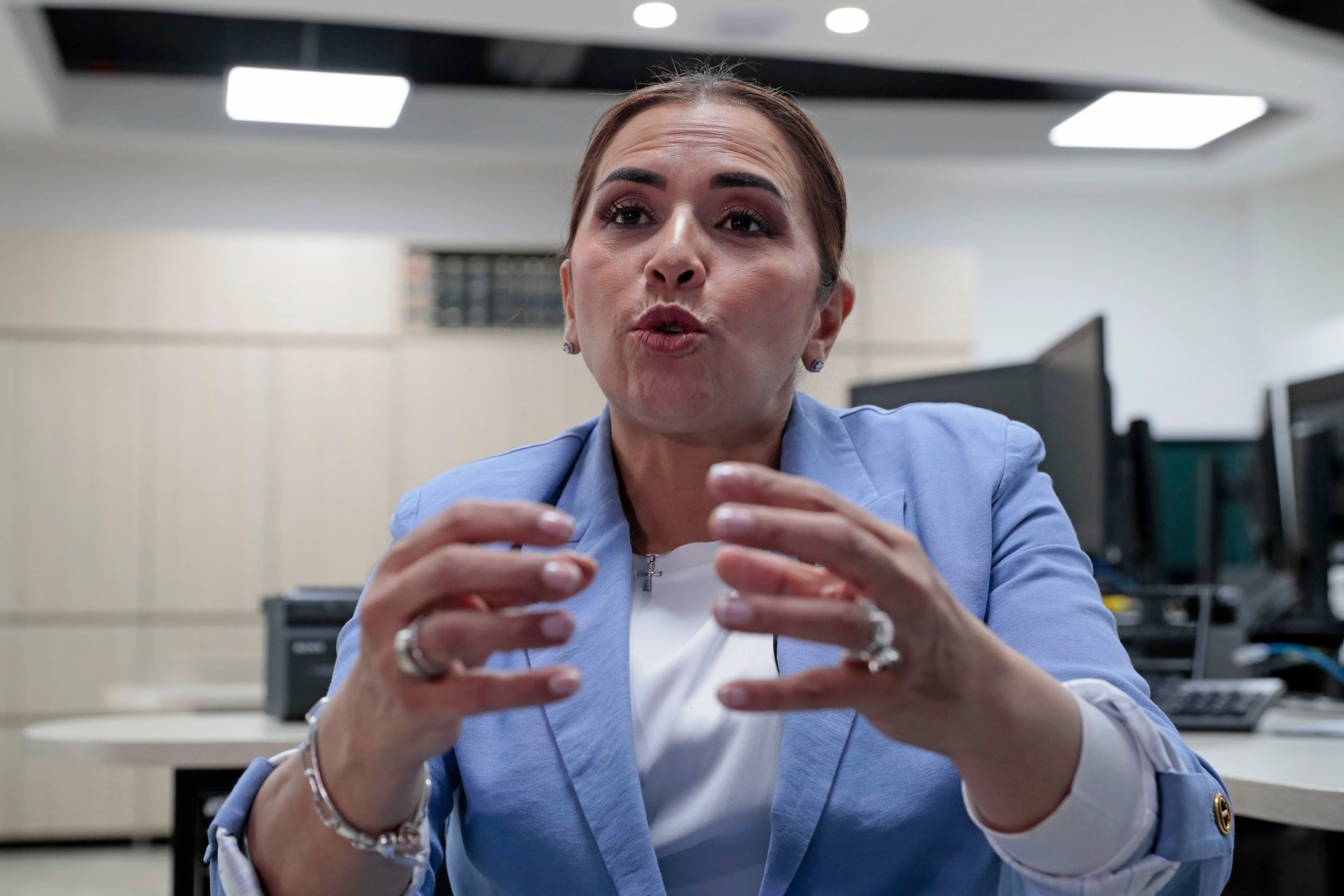 La gobernadora del Meta, Rafaela Cortés. Forto: EFE/ Carlos Ortega