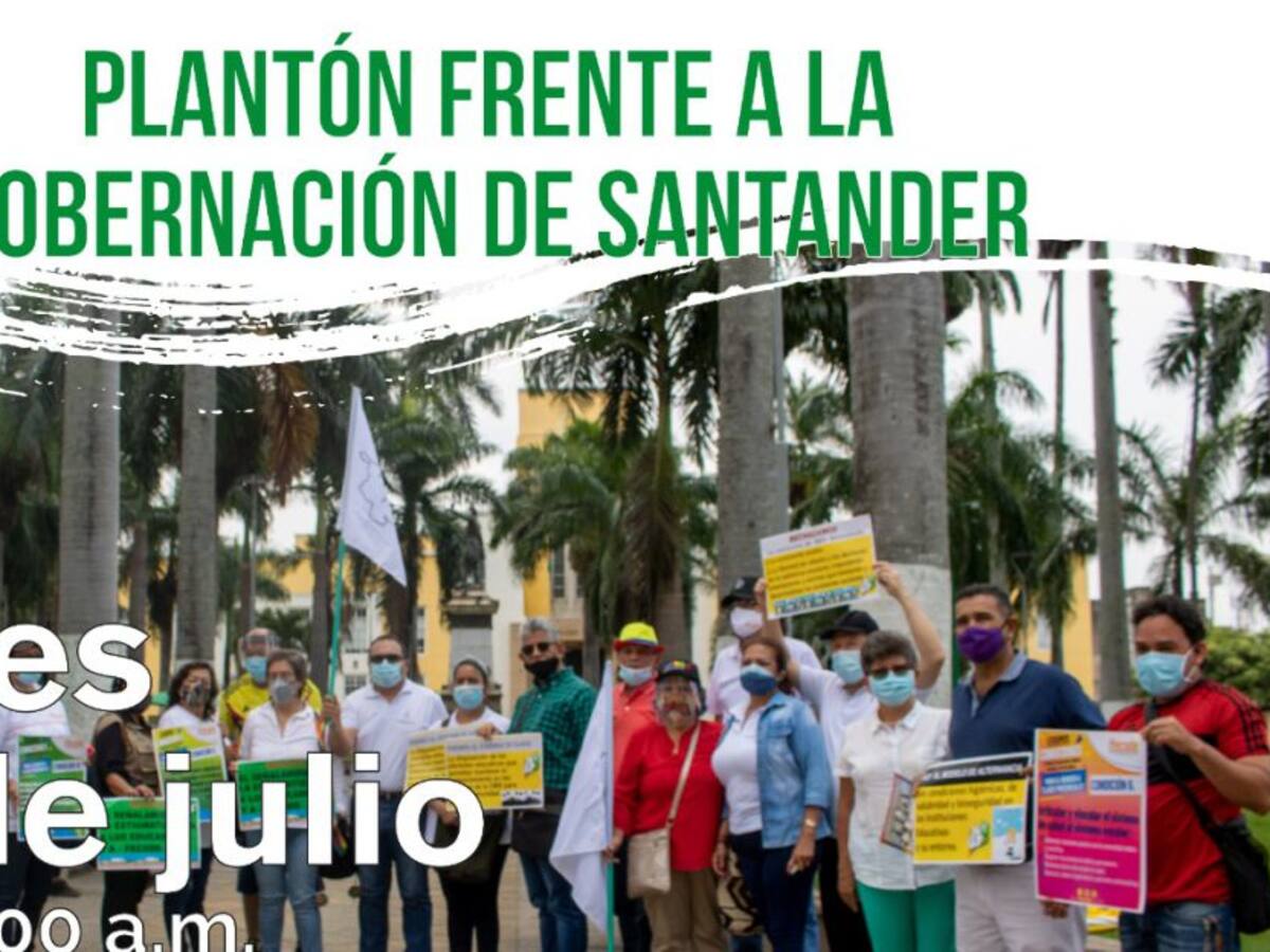 Profesores convocan a un plantón para el lunes