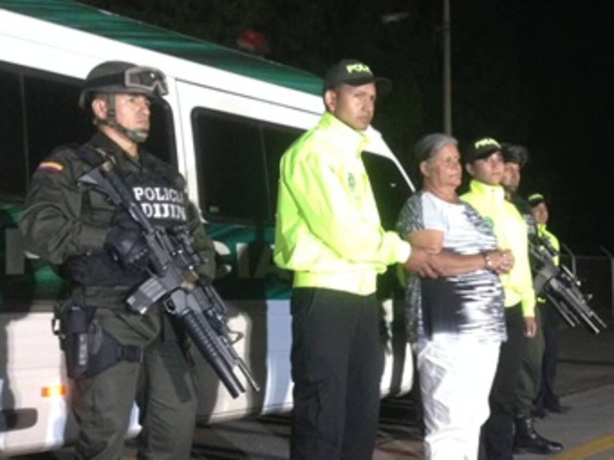 En calabozos de la Dijín será recluida Sor Teresa, mujer de confianza de los Castaño