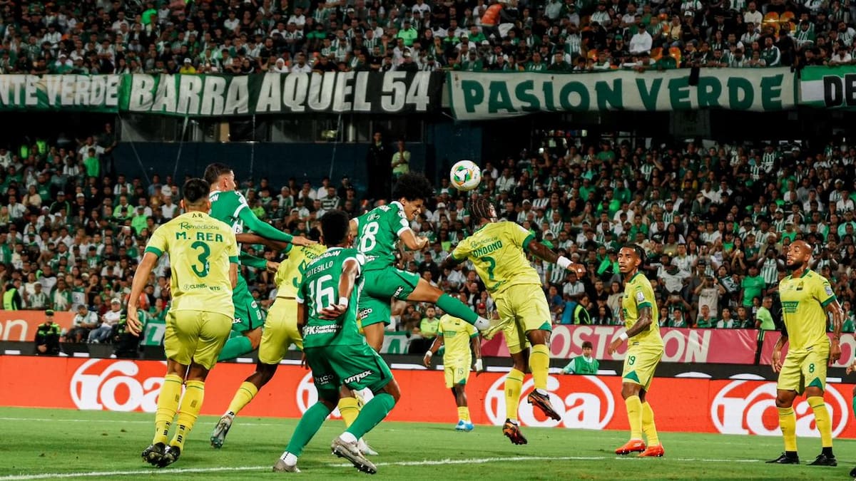 Nacional supera a Bucaramanga y se asegura el primer puesto del todos contra todos: Resumen y goles