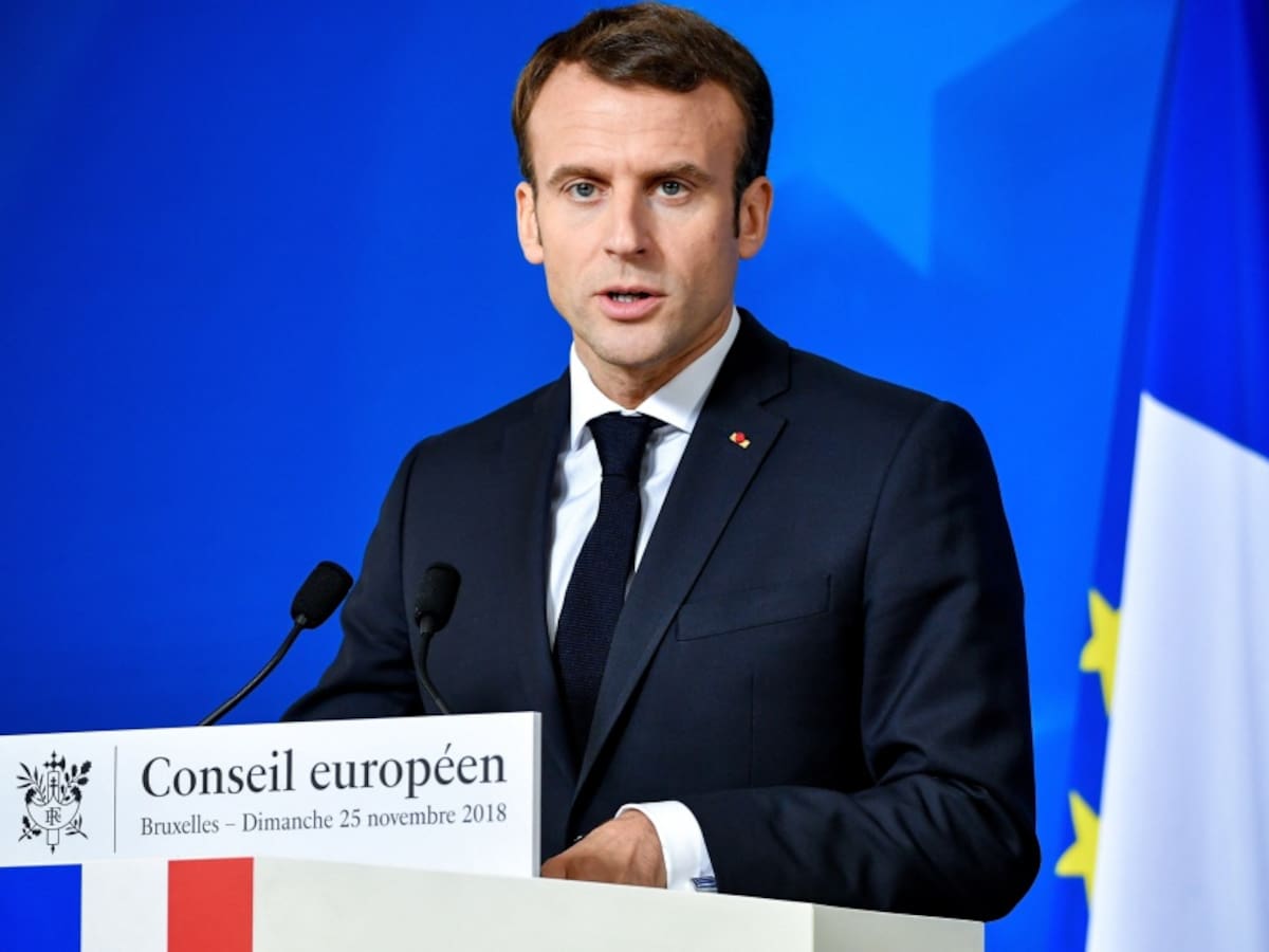 Macron convoca a una reunión después de una jornada de violencia en París