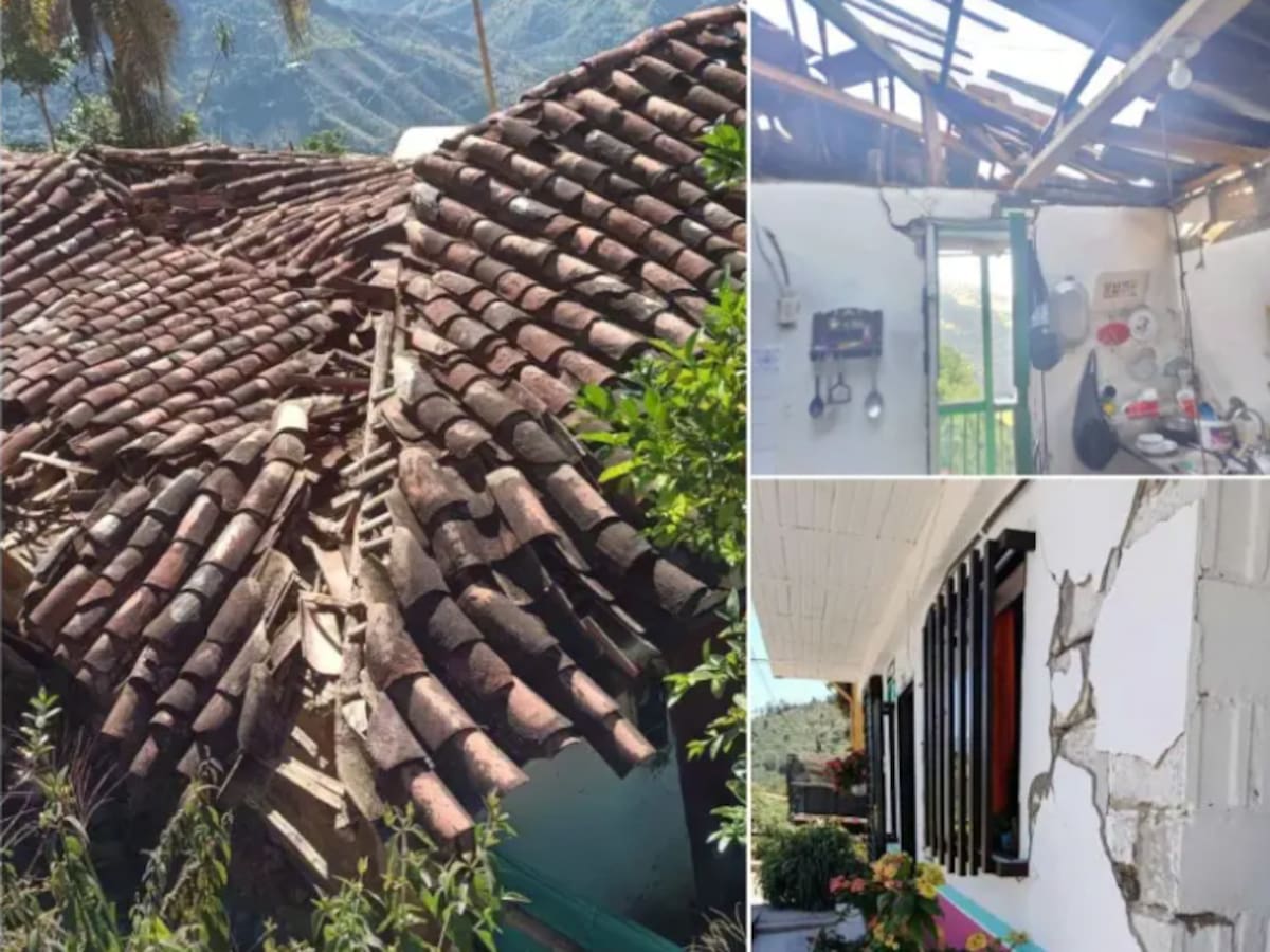 Tras el fuerte sismo del pasado 10 de agosto, aún hay familias en alto riesgo en Jardín