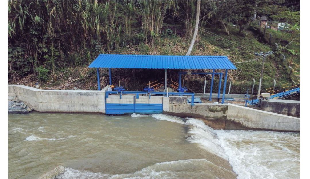 Bocatoma de acueducto de Ibagué