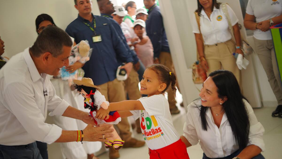 Alcaldía de Cartagena entregó CDI en Villas de Aranjuez: más de 300 niños y niñas serán atendidos