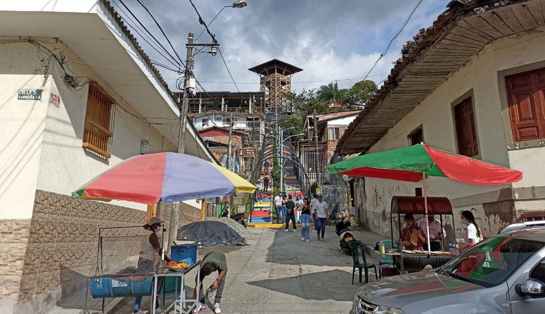 Calles del municipio de Circasia 