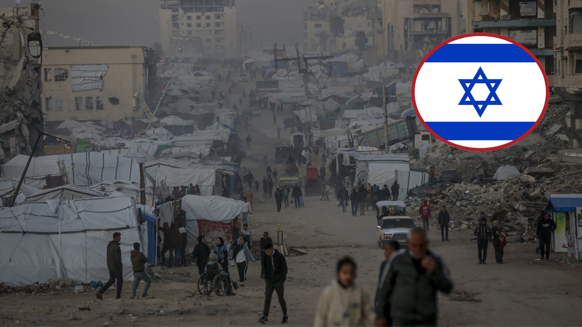 Franja de Gaza. Foto: Saeed M. M. T. JarasIsrael. Foto: Getty Images.