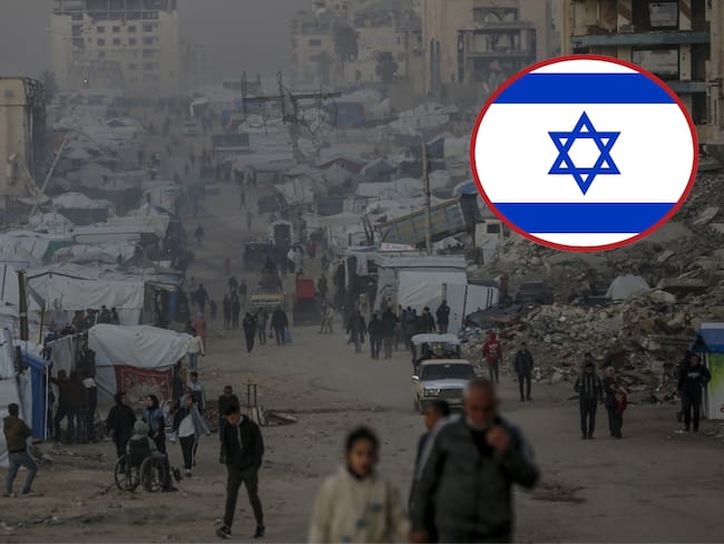 Franja de Gaza. Foto: Saeed M. M. T. JarasIsrael. Foto: Getty Images.