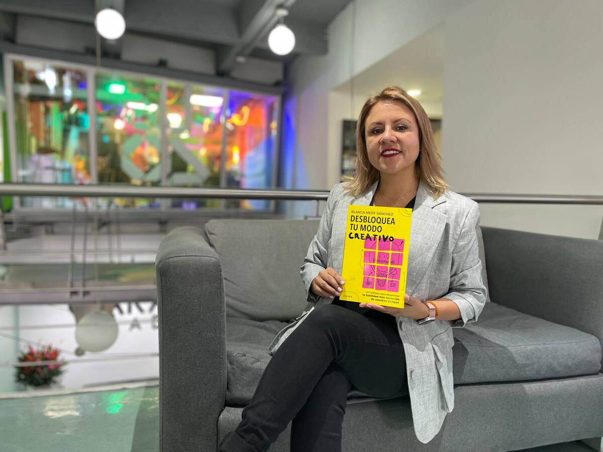 Blanca Mery Sánchez lanza su nuevo libro “Desbloquea tu modo creativo”