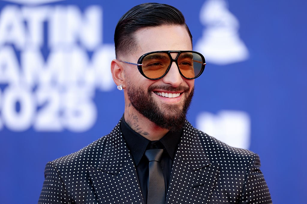 Maluma at the 26th Annual Latin GRAMMY Awards held at the MGM Grand Garden Arena on November 13, 2025 in Las Vegas, Nevada. (Photo by Christopher Polk/Billboard via Getty Images)