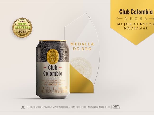Club Colombia Negra, galardonada como la mejor cerveza del país en Expocervezas