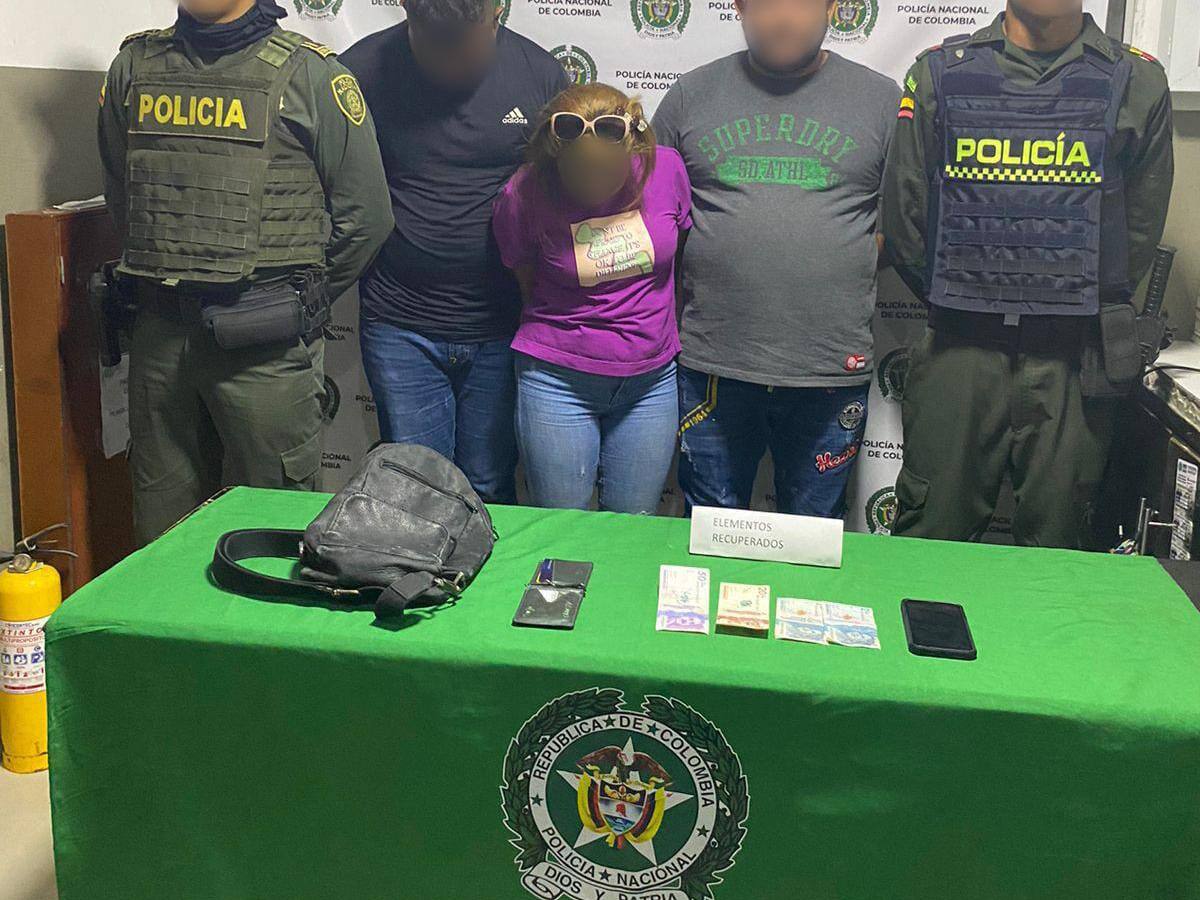 Desmantelada banda luego de asaltar a turista en el barrio Bocagrande