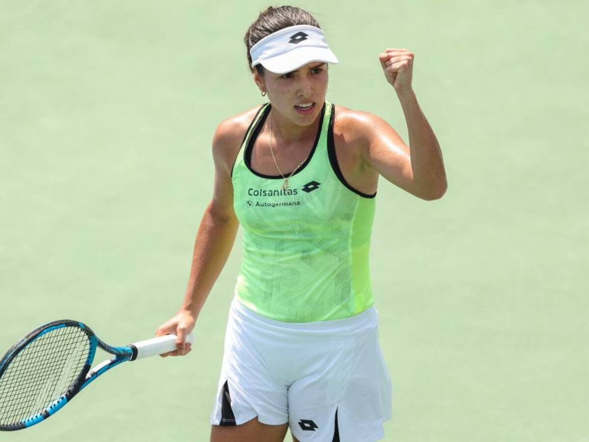 Camila Osorio se estrenó con victoria en el US Open