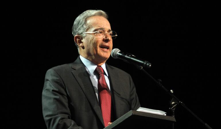 Expresidente y ahora senador Álvaro Uribe Vélez.
