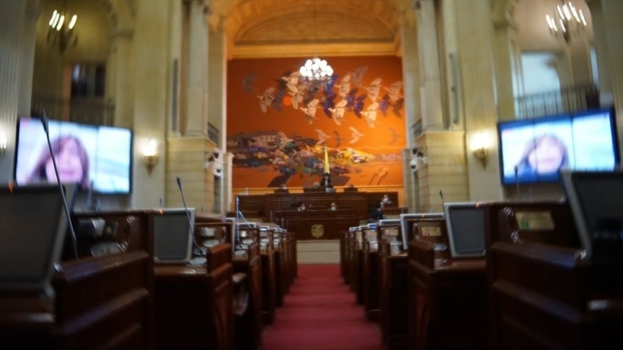 “El día del paro, en la sesión del Congreso, pedí la palabra durante dos horas y media pero nunca me la dieron”: senador Armando Benedetti . Foto: Colprensa / ARGEMIRO PIÑEROS