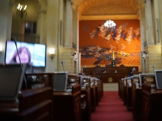 “El día del paro, en la sesión del Congreso, pedí la palabra durante dos horas y media pero nunca me la dieron”: senador Armando Benedetti . Foto: Colprensa / ARGEMIRO PIÑEROS