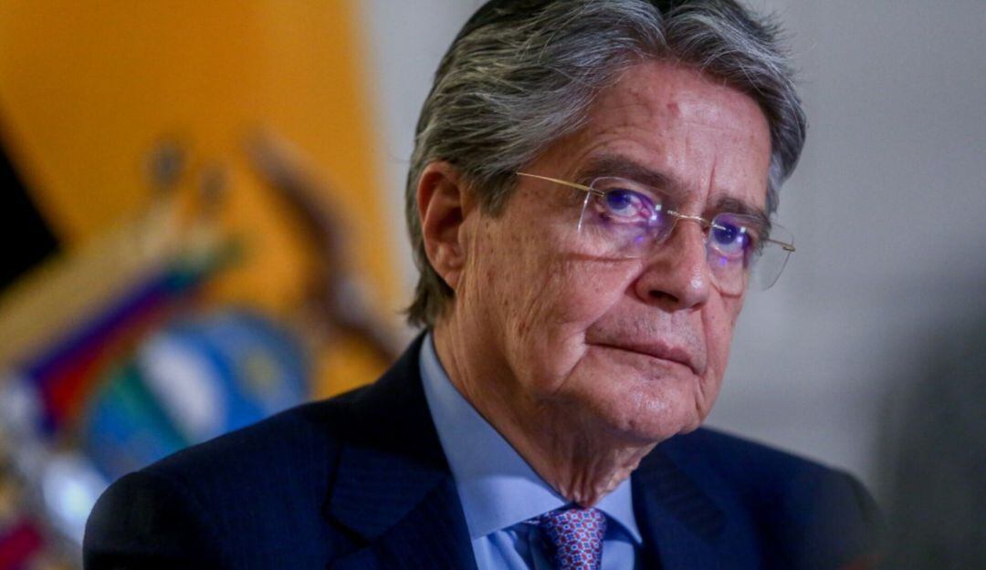 El presidente de Ecuador, Guillermo Lasso. 