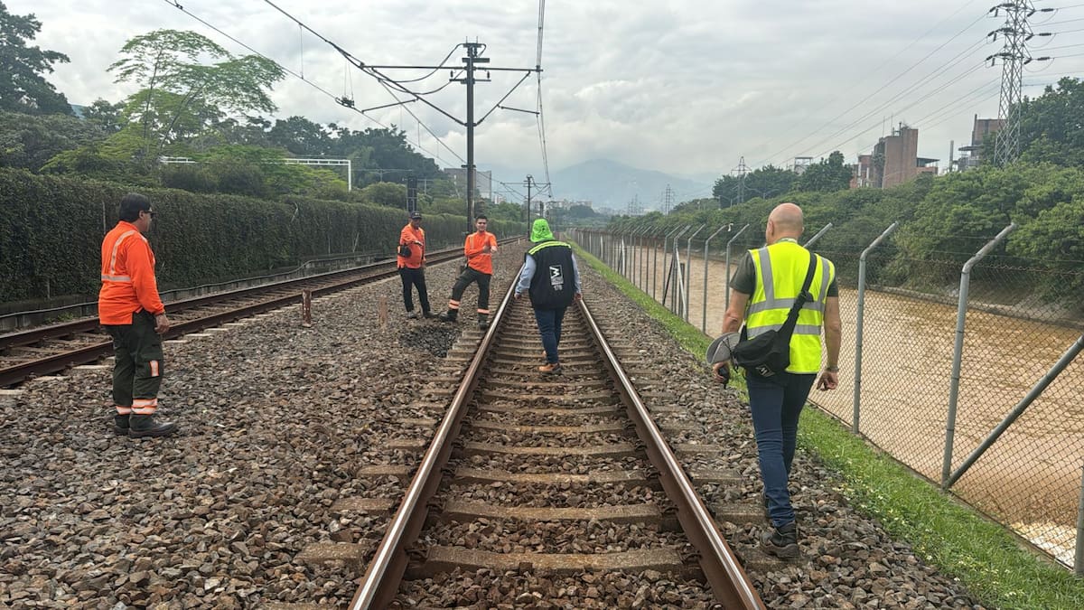 Metro de Medellín: cierre de ocho días entre Poblado y Aguacatala podría extenderse por lluvias
