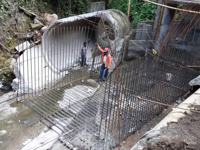 Reanudan obras del colector La Guadaleja en Ibagué