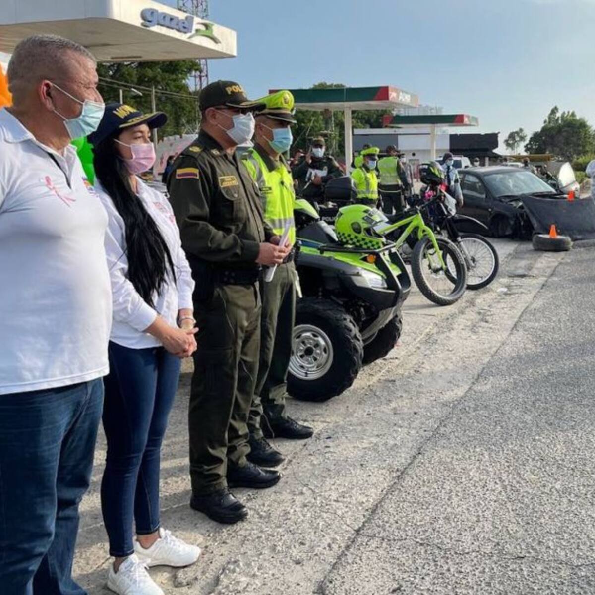 Lanzan campaña para prevenir accidentes en vías de Santa Marta