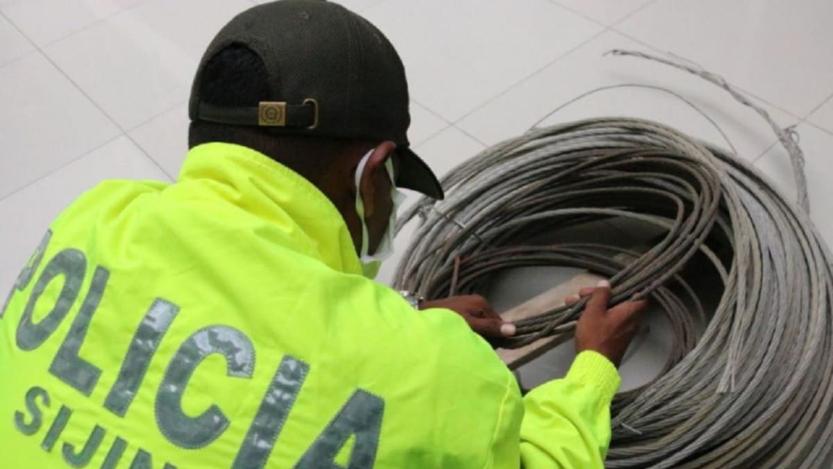 Más de 400 hurtos de cables a Movistar este año en Barranquilla