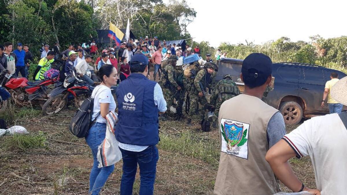 Militares que habían sido retenidos en Vista Hermosa ya fueron liberados