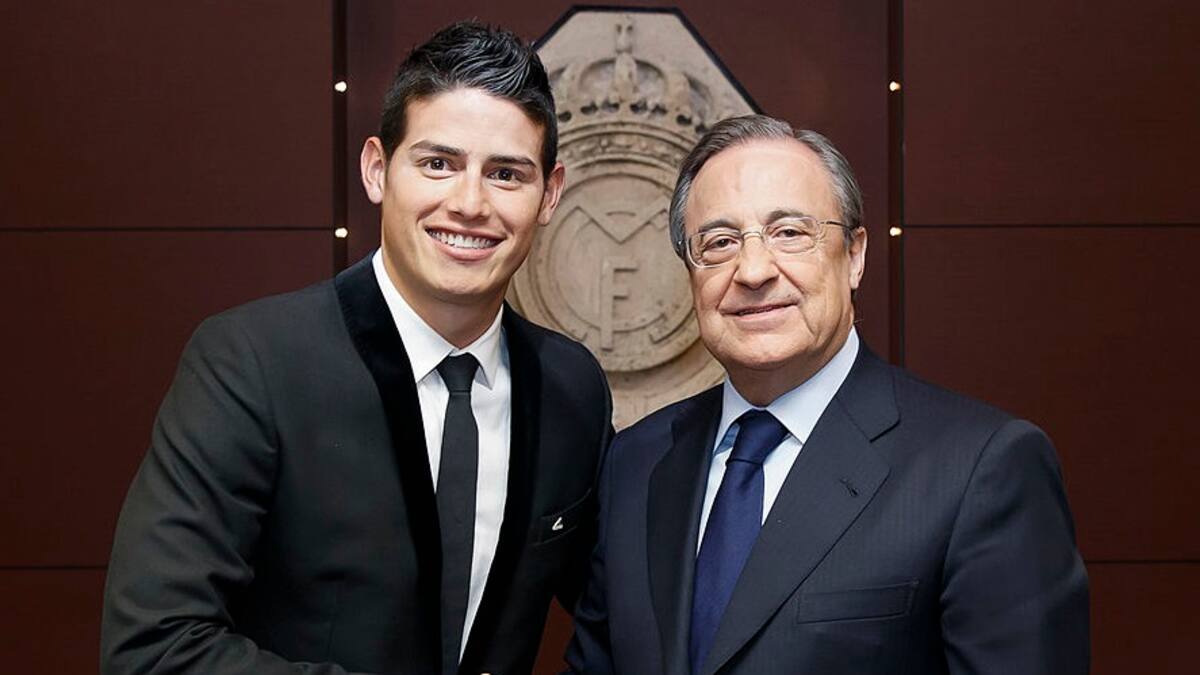 James Rodríguez revela la conversación con Florentino Pérez antes de fichar por el Madrid