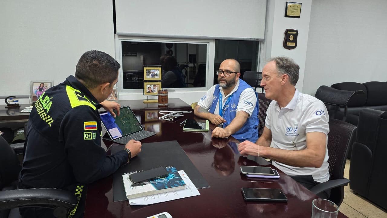 Scott Campbell, representante de la ONU Derechos Humanos en Colombia de visita en el departamento del Chocó
