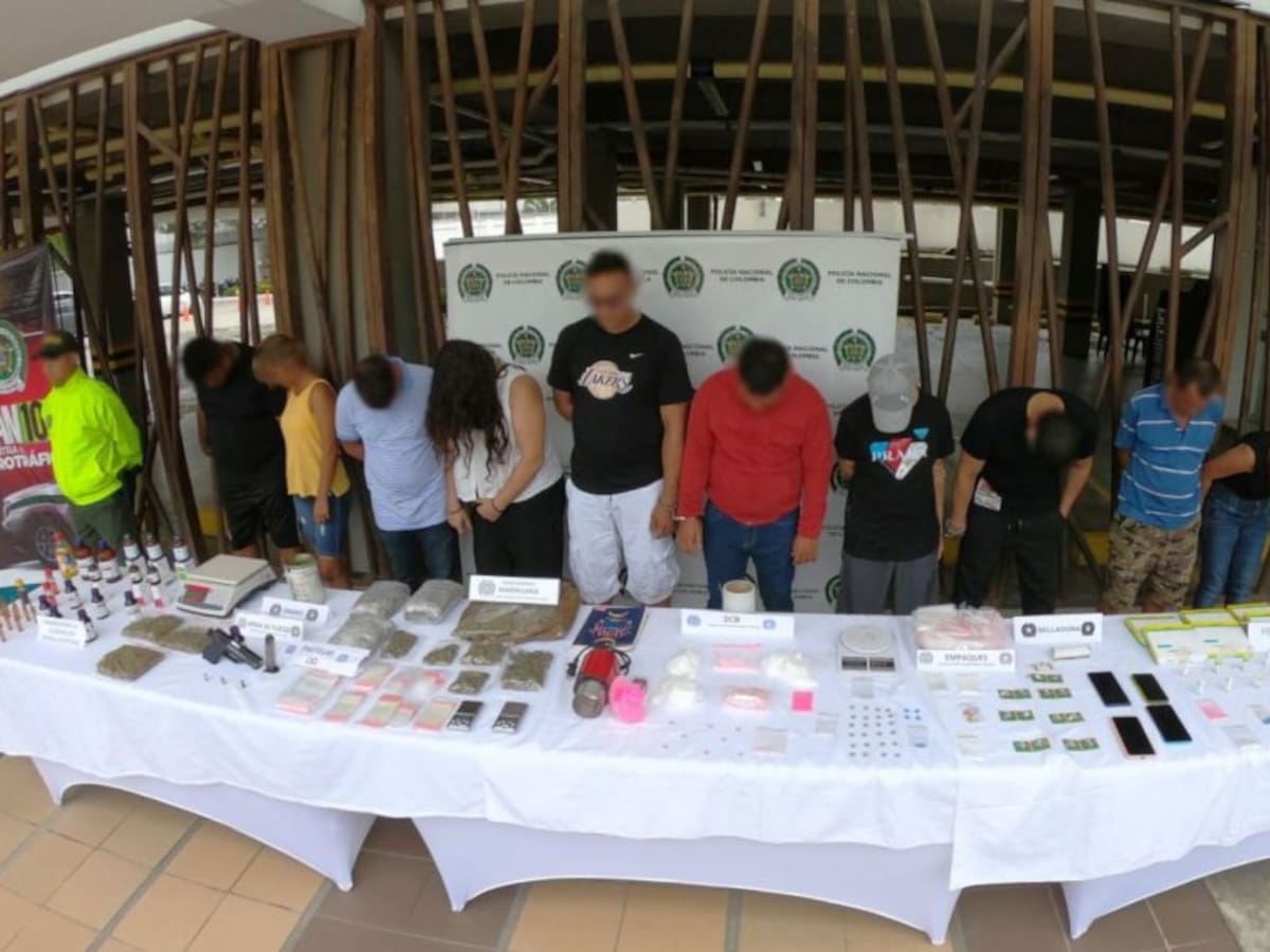Capturados 10 integrantes de la banda “los sintéticos” en Cartagena