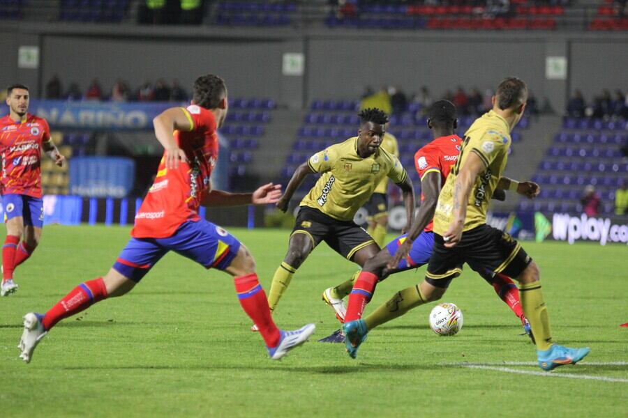 Deportivo Pasto vs. Águilas Doradas en los cuadrangulares finales de la Liga / Dimayor