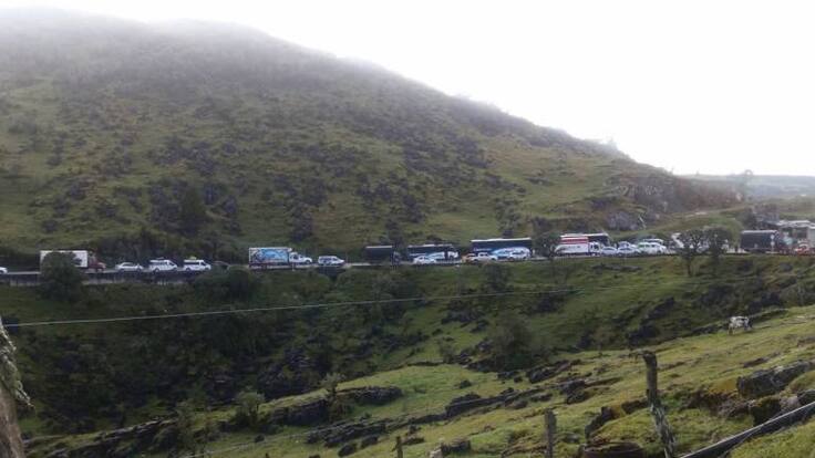 Por Ocaña se desvía el tráfico por cuenta de los problemas en la vía Bucaramanga Pamplona