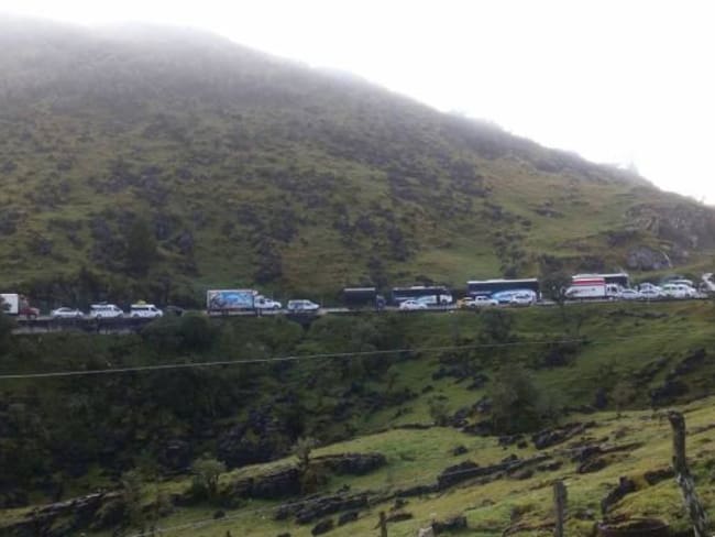 Por Ocaña se desvía el tráfico por cuenta de los problemas en la vía Bucaramanga Pamplona