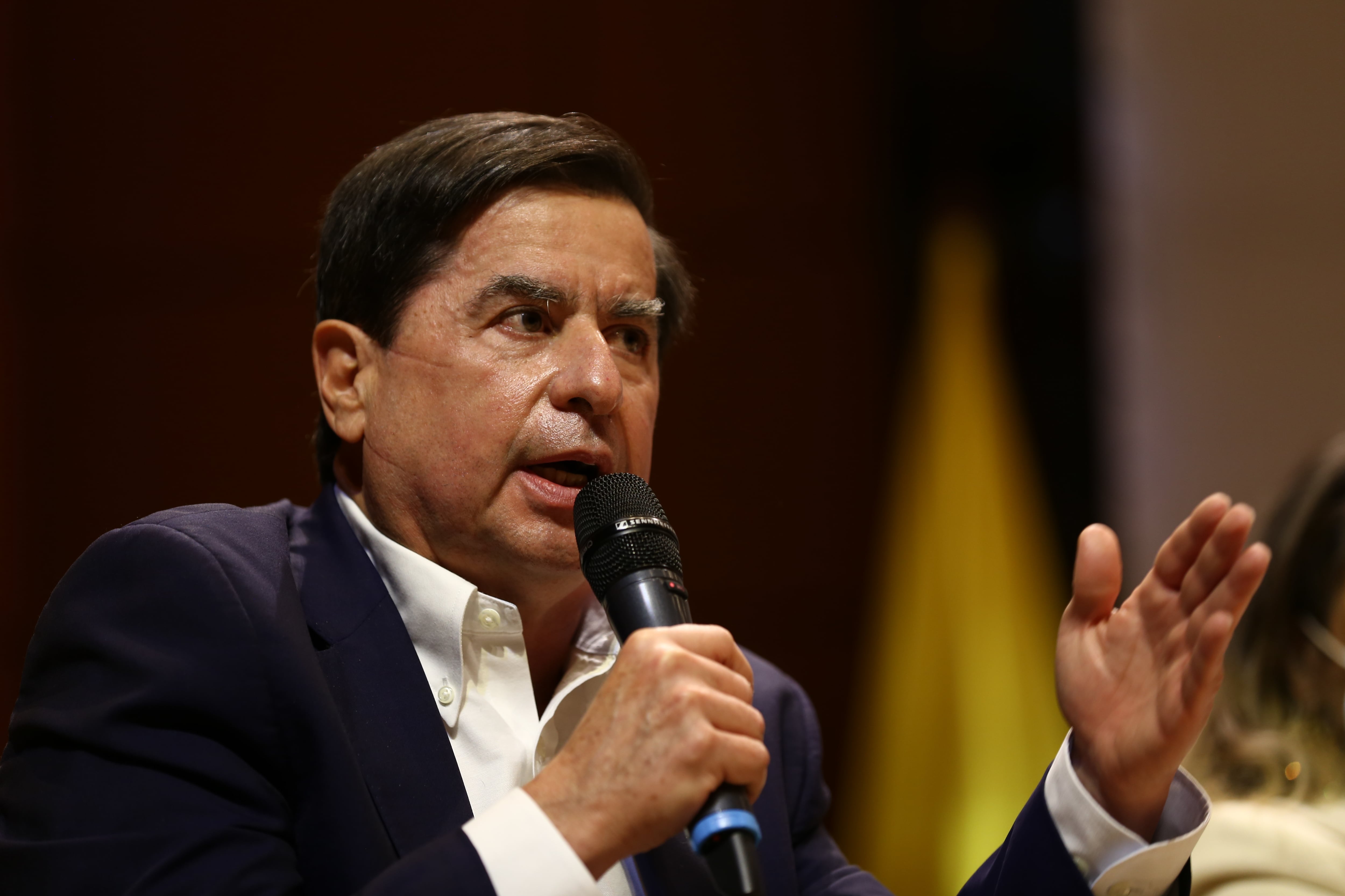 Juan Fernando Cristo. Foto: Juan David Moreno / Anadolu Agency via Getty Images