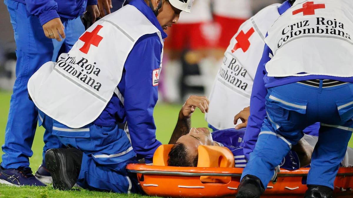 Rodrigo Contreras da un parte de tranquilidad tras fuerte golpe que sufrió en la cabeza