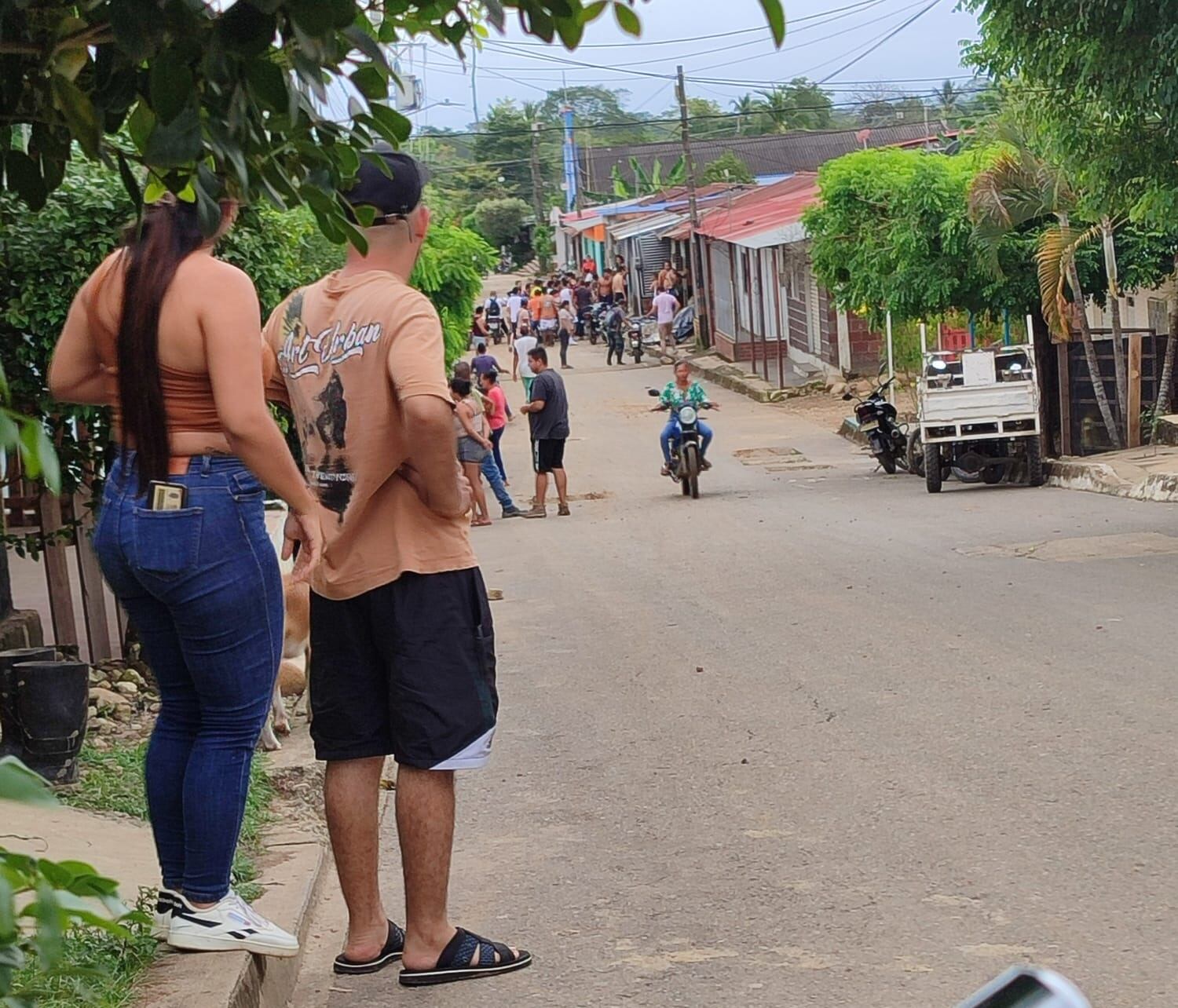 Ataque armado en el municipio de Tibú / Foto: Cortesía