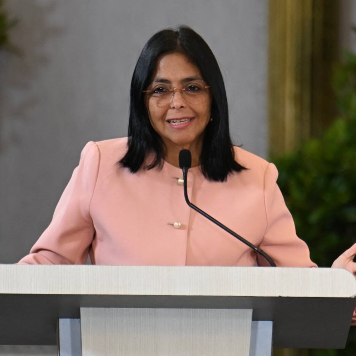 Vicepresidenta de Venezuela desmiente supuesta negociación con EE.UU para salida de Maduro del poder