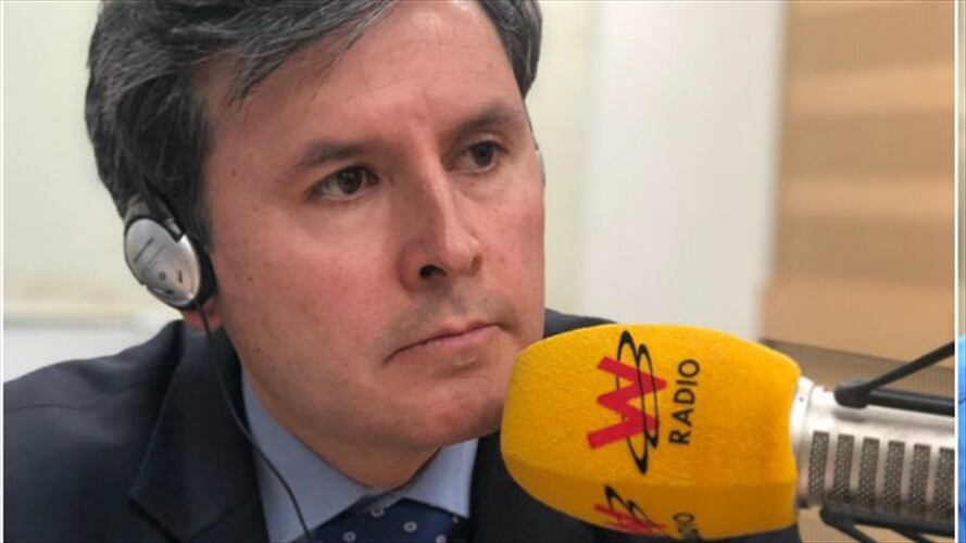 José Roberto Acosta, director de Crédito Público, h Foto: W Radio.